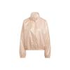 Woven Jacket With Logo Print Women Jackets Yellow HI1198