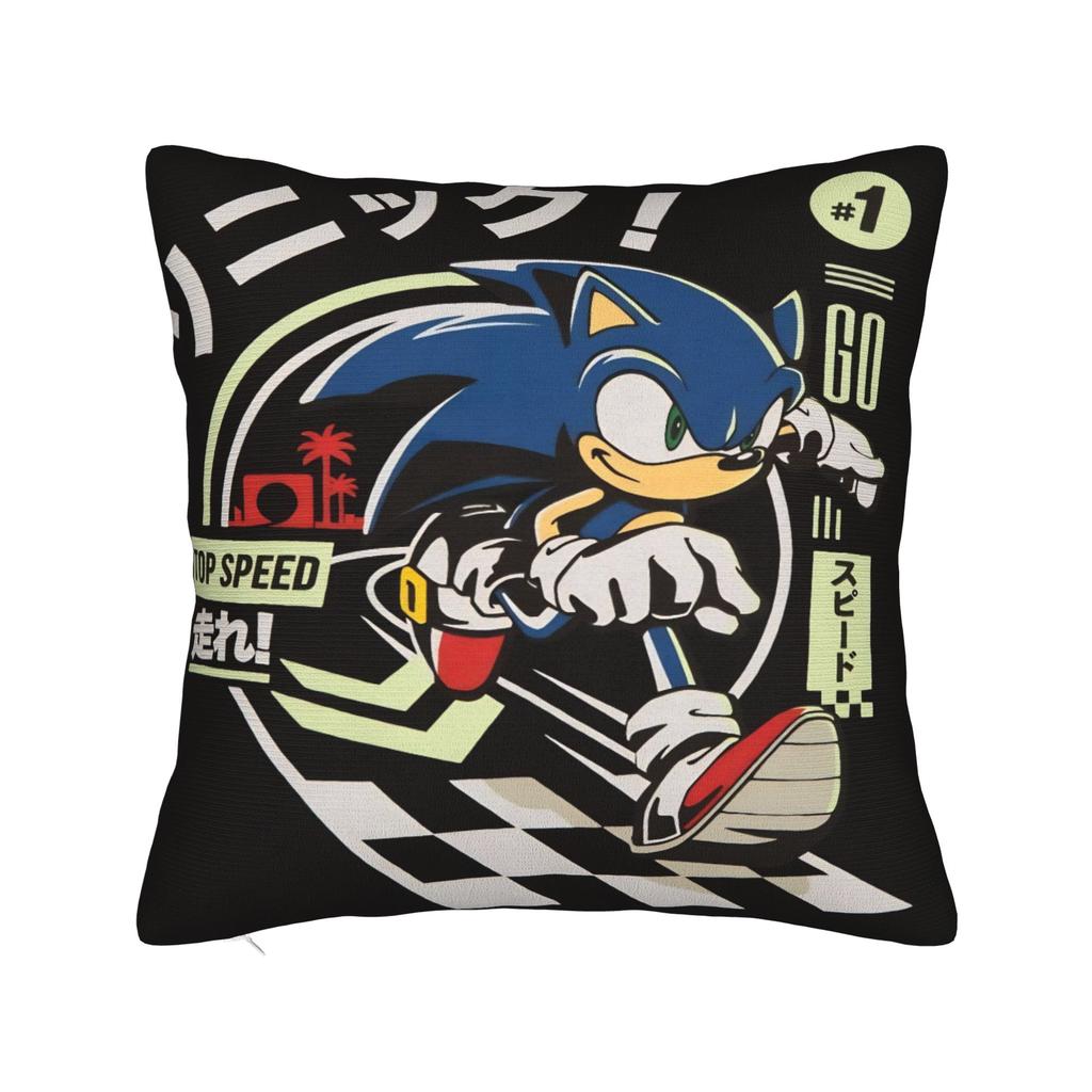 Sonices the H-Hedgehogs Pillow Cover  Design Cushion Cover Fashion Pillow Case For Living Room Sofa