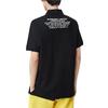 Burberry Polo Shirts Men's Black Polo Collar Moderate Straight Fit 80257521