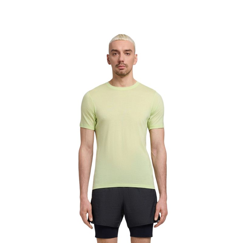 

Salomon Ss26 Pl Wool Mix Ss Outdoor Crew Neck Breathable Short Sleeve Running T-Shirt Men Tops LC2922900 XL