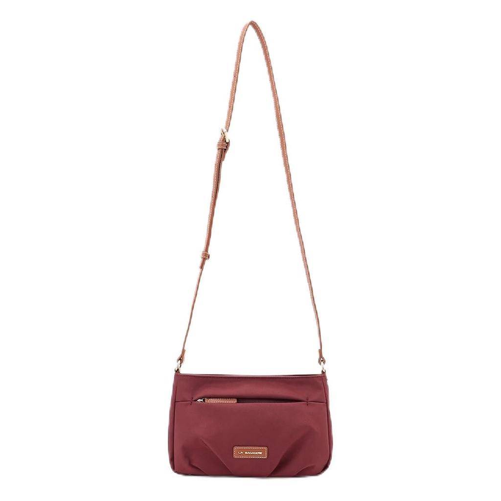 Labagagerie Polyester Canvas Tuck Pouch B008701 Wine (58)