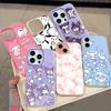 2 IN 1 Melody Kuromi Casing For Iphone 17 Pro Max 17 Air 16 15 14 13 12 11 Pro Max 16e 16 Plus 17Pro Hello Kitty Phone Case