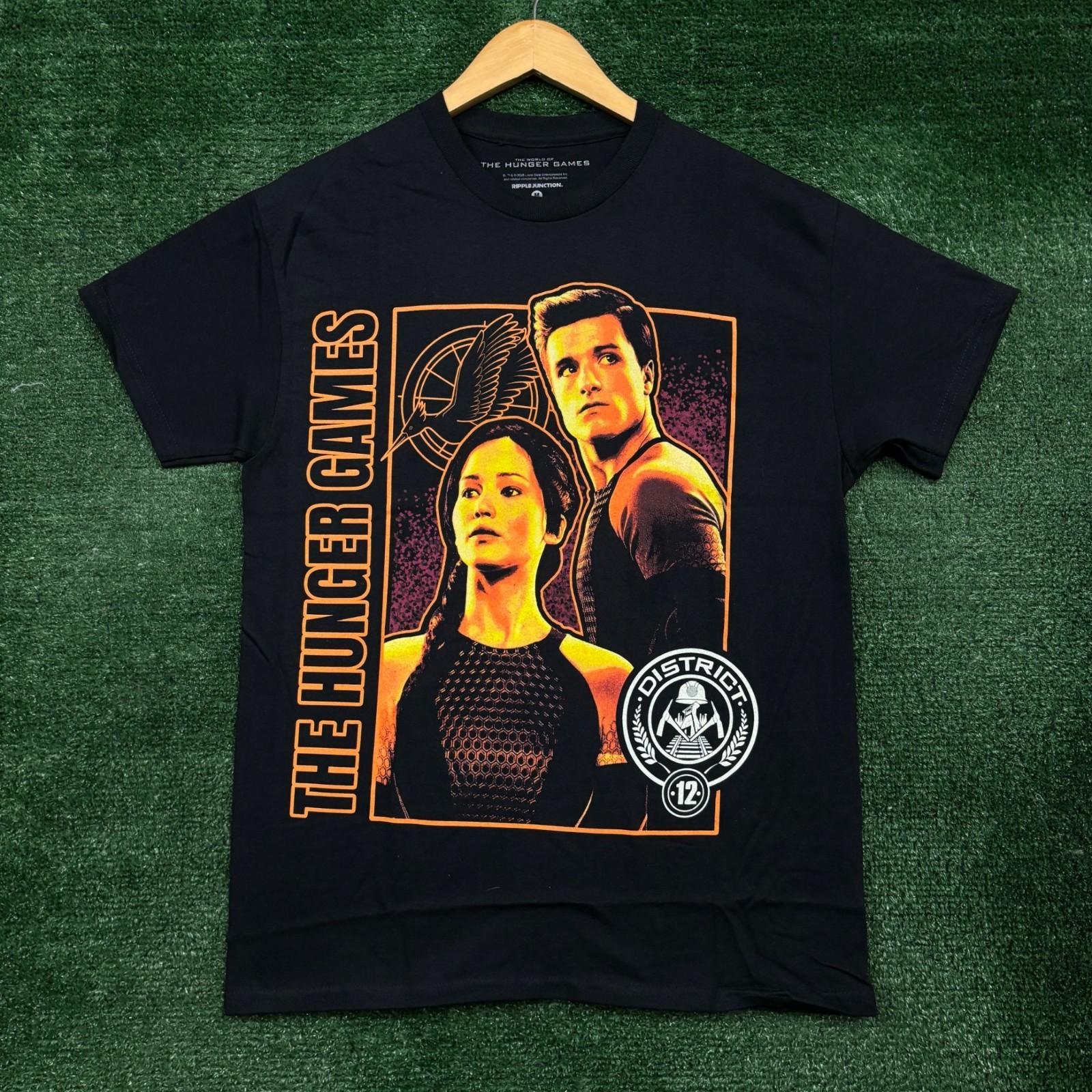 The Hunger Games Peeta and Katniss T- Size Medium Unisex T-Shirt L