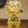 220V Buddhist Lamp LED Night Light Buddhist Prayer Lamps Lotus Flower Lamp  Wedding