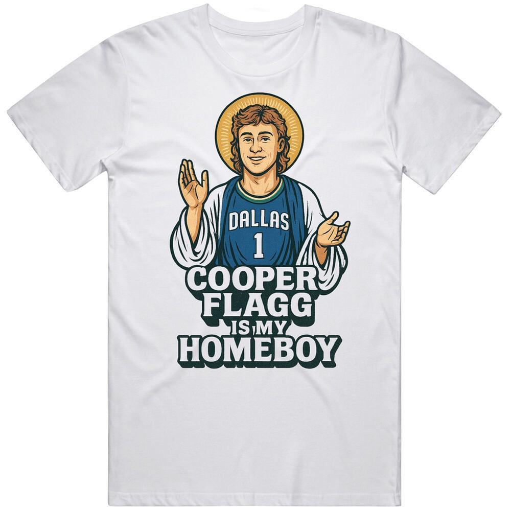 

Cooper Flagg is My Homeboy Funny Jesus Parody Cool Gift Idea T Shirt XL