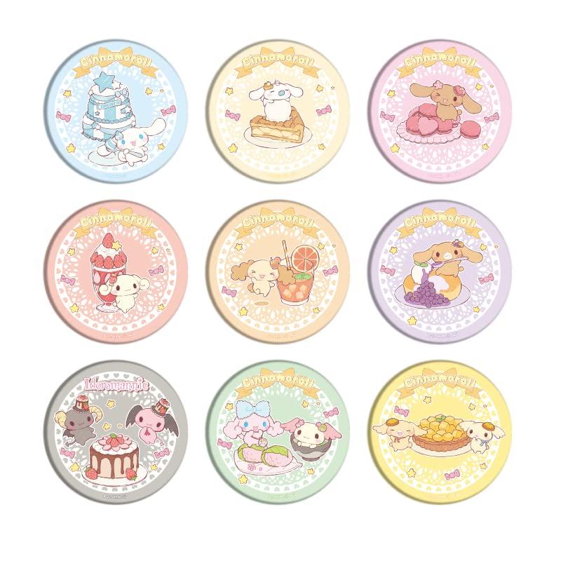Cinnamoroll 02 Sweets Party [Graph Art Illustration] Can Badge Box of 9