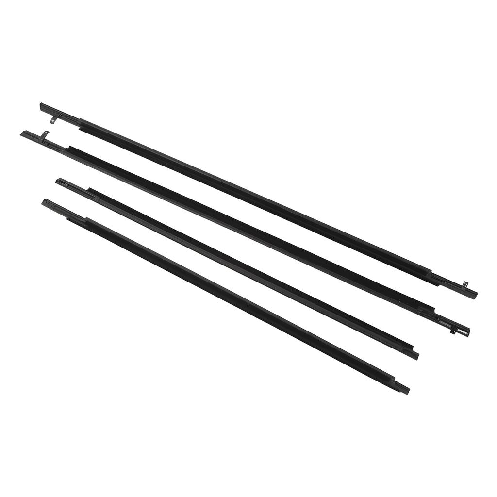 4PCS Car Window Moulding Trim Noise Reduction 68160 AE010 Replacement for Sienna 2003 To 2010