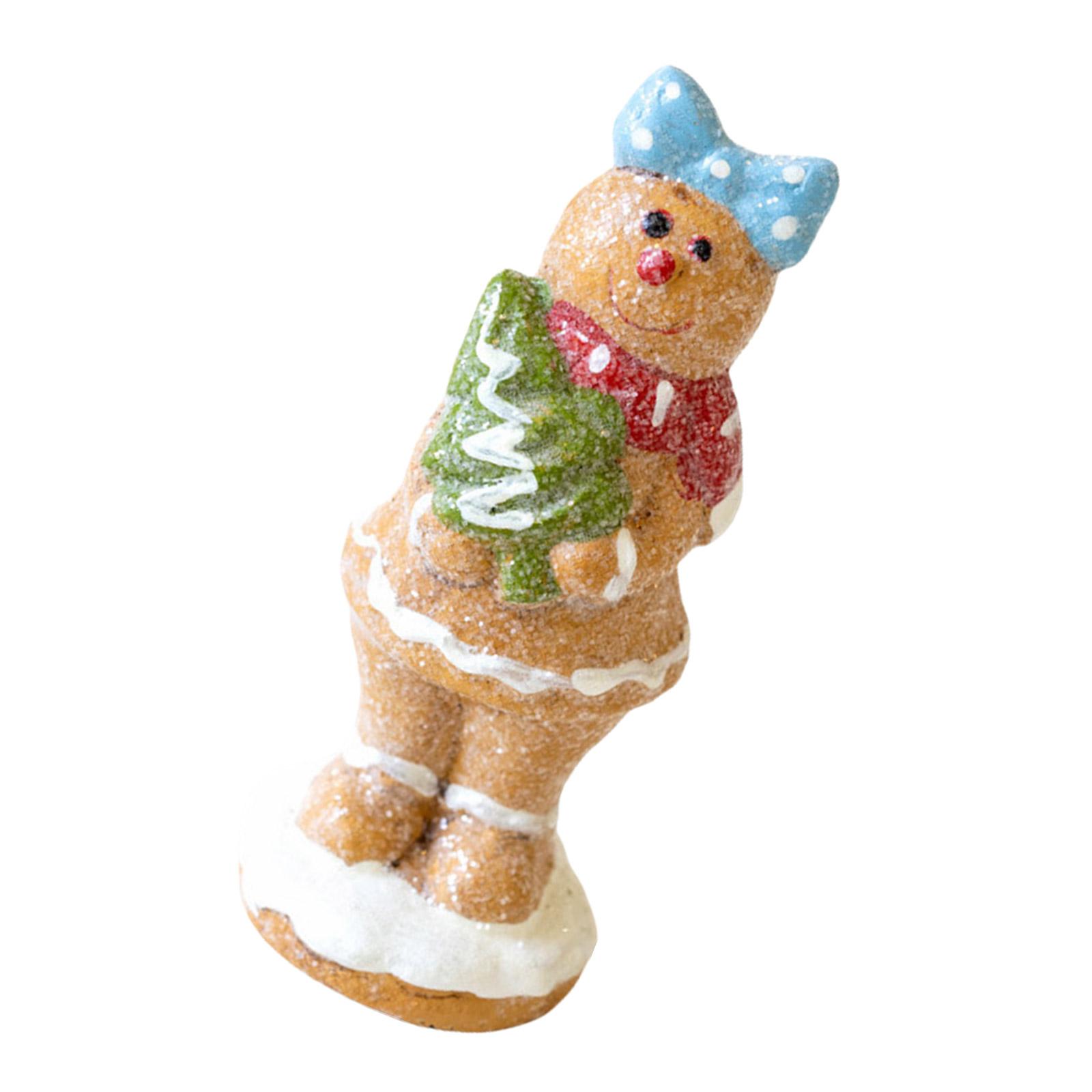 

Пряничный человечек Рождественские украшения Фигурка пряничного человечка Украшения для праздничной елки Украшения для праздника G