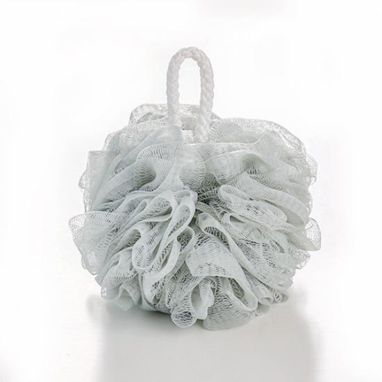 Bath Body Brush Sponge Bath Ball Nylon Scrubber Loofah Mesh Net Ball Cleaning Mesh Shower Flower 60g Bathroom Accessories