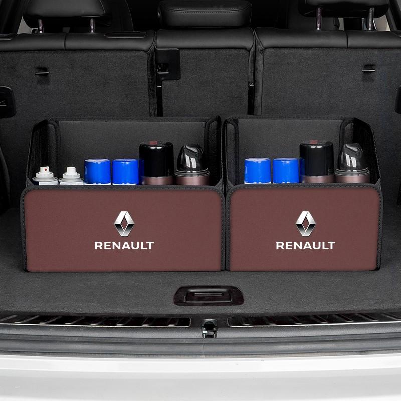 Renault Exclusive Car runk Storage Box Foldable Auto Organizer Bag For NewRenault RS Megane 2 3 4 Trafic Scenic 2 Clio Captur Tw BB2