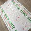 180x108cm Christmas Tablecloth Plastic Xmas Decoration Cute Christmas Table Cover  Party Decor