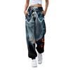 Women's Fashion Halloween Loose Drawstring Waist Solid Color Casual Sports Pants