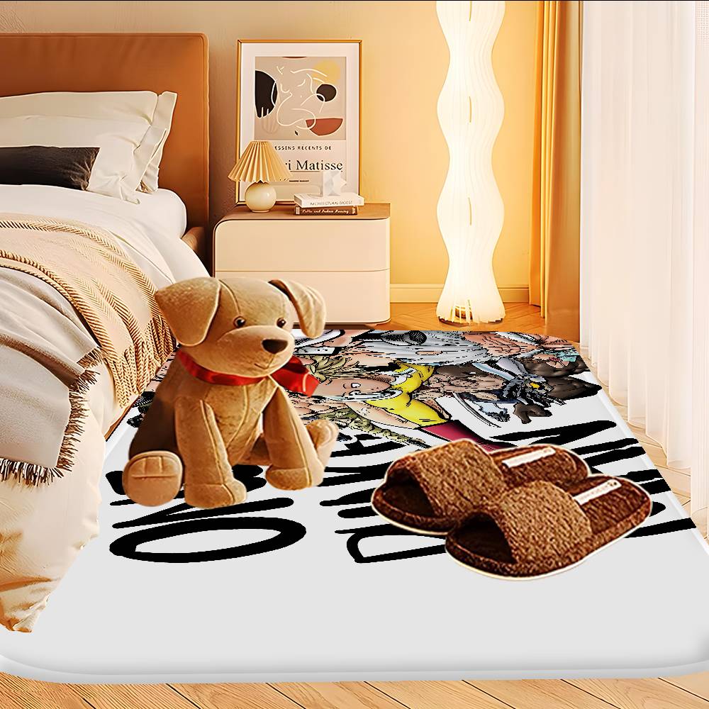 One-Punch Man Anime Kitchen Mat Cheaper Anti-slip Modern Living Room Balcony Printed Modern Home Decor