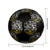 WU TANG Indoor Soccer Ball Colorful Machine Stitched PVC Size 5 Team Training Competition Ready Durable High-Bounce Cool Sports Gift
