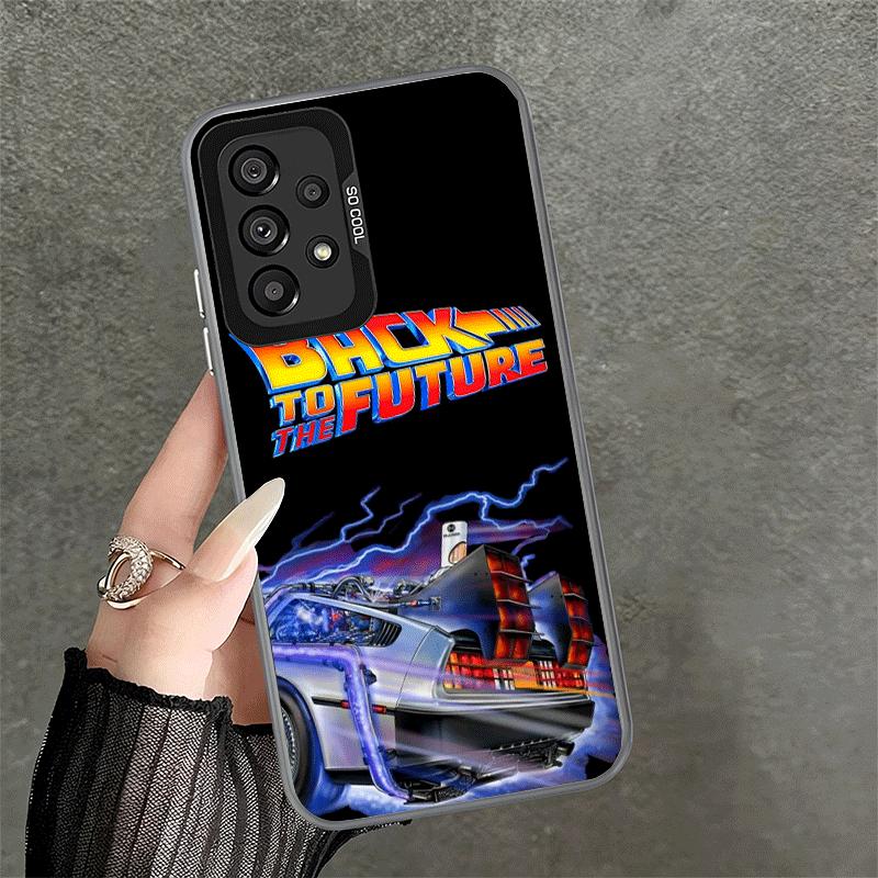Back To The Future Soft Phone Case for Samsung A17 A16 A15 A14 A13 A57 A56 A55 A54 A53 A37 A36 A35 A34 A33 A26 A25 A24 A23 A52