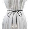 Versatile Ultra-Fine Pearl Women's Woven Waist Chain Belt
