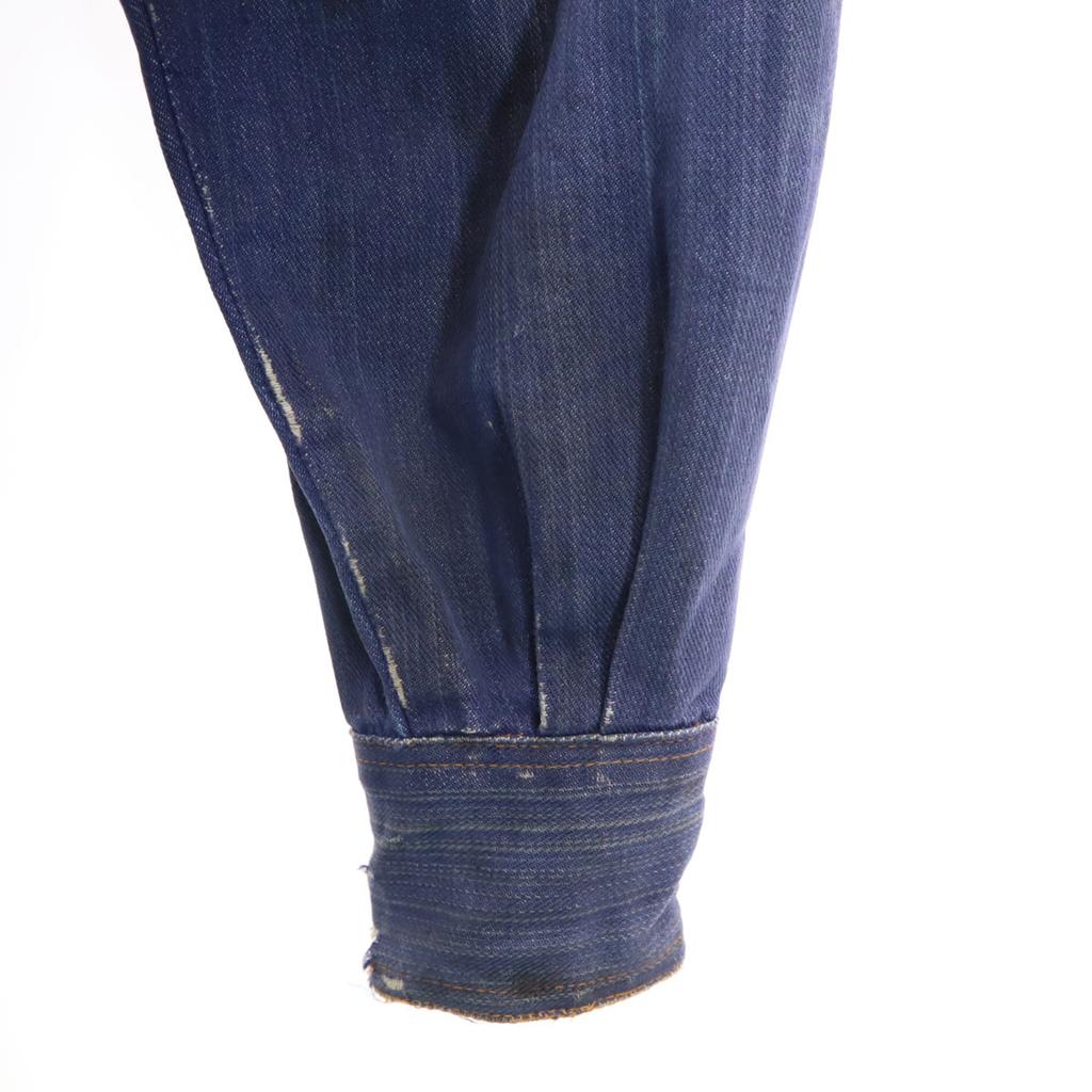 Valley Co 70s 80s vintage Denim Jacket L Navy jeans Men's Used