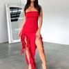 Bra Skirt Women's Clothing Irregular Dress Summer Sense of Design Sleeveless Spicy Girl Dress