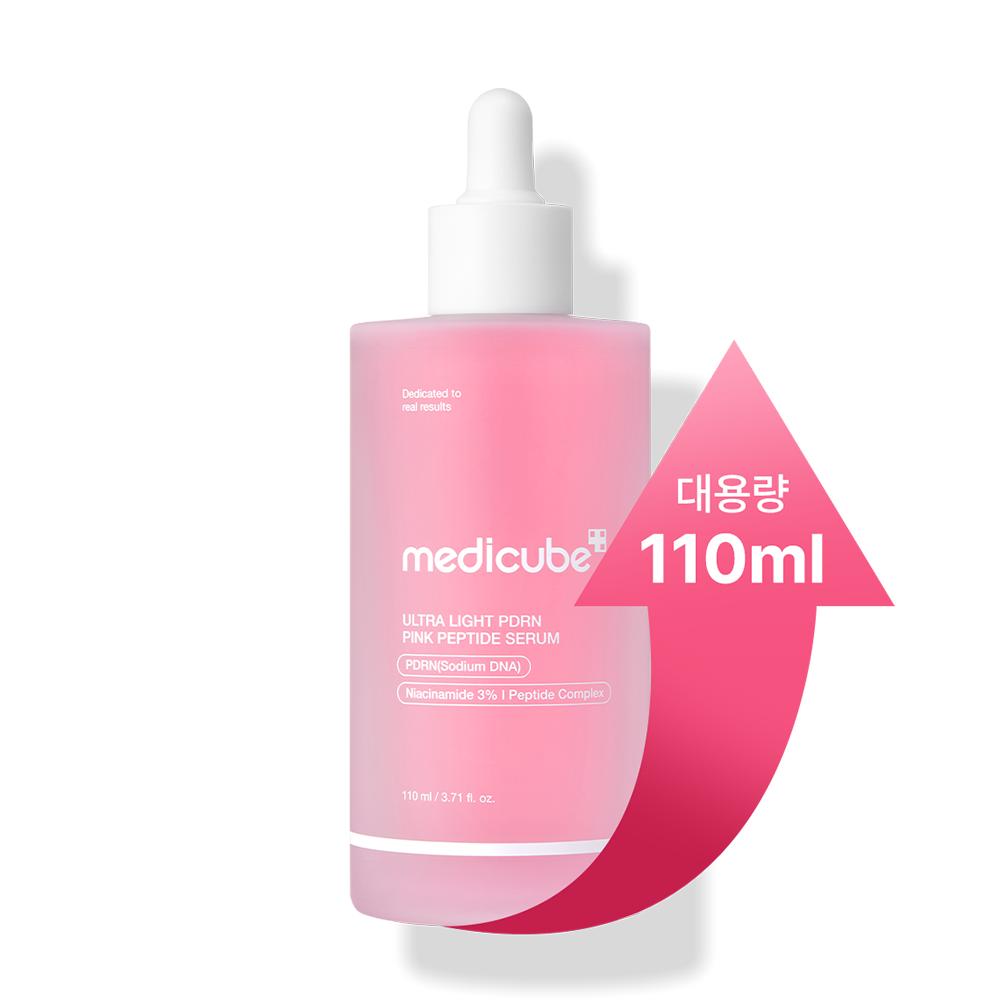 MEDICUBE Ultra Light PDRN Pink Peptide Ampoule 110ml 110ml