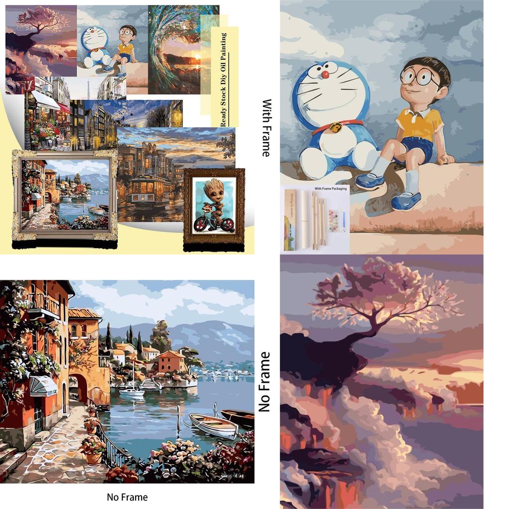 Captivating Paint By Numbers Oil Painting Kit For Personalized Home Decor