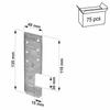 135Mm Steel I-Beam Clip