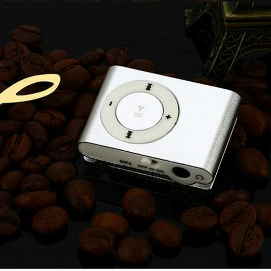 Popular Metal Clip MP3 Music Player for Students and Sports