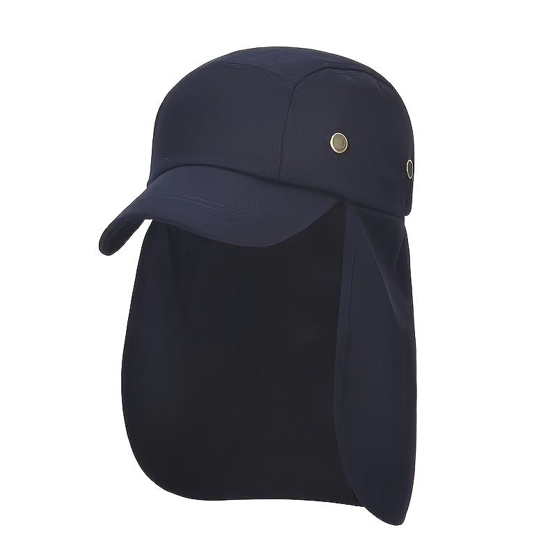 Protezione Solare Asciugatura Rapida 1pz Cappello Parasole da Esterno per Pescatori, Cappello da Uomo Progettato per la Protezione Solare