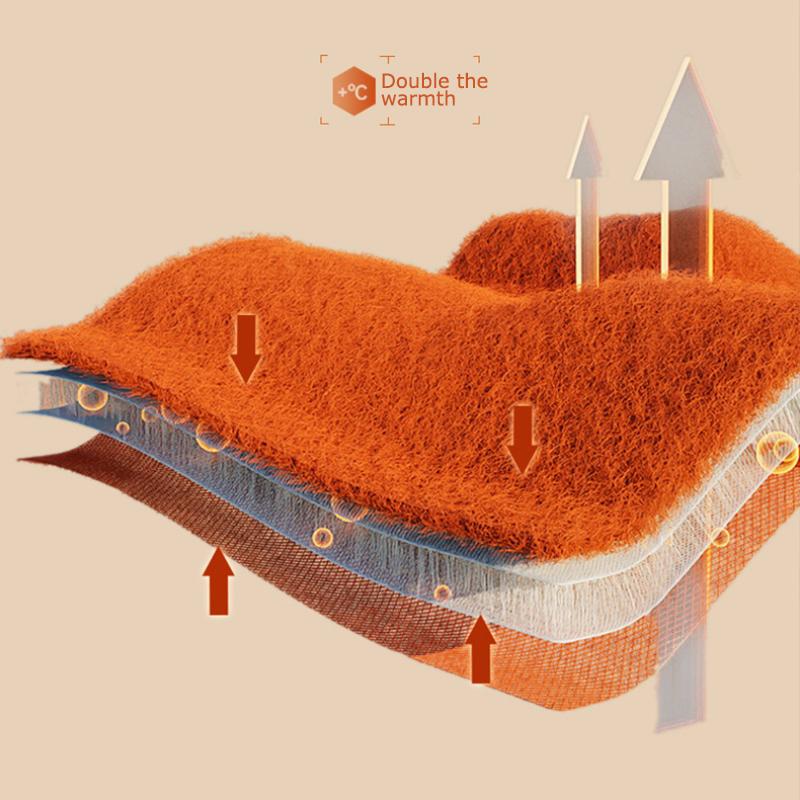 1Pair Fluffy Warm Comfortable Indoor Non Slip Dormitories Daily Lightweight Polyester Soft Floor Socks Bedrooms