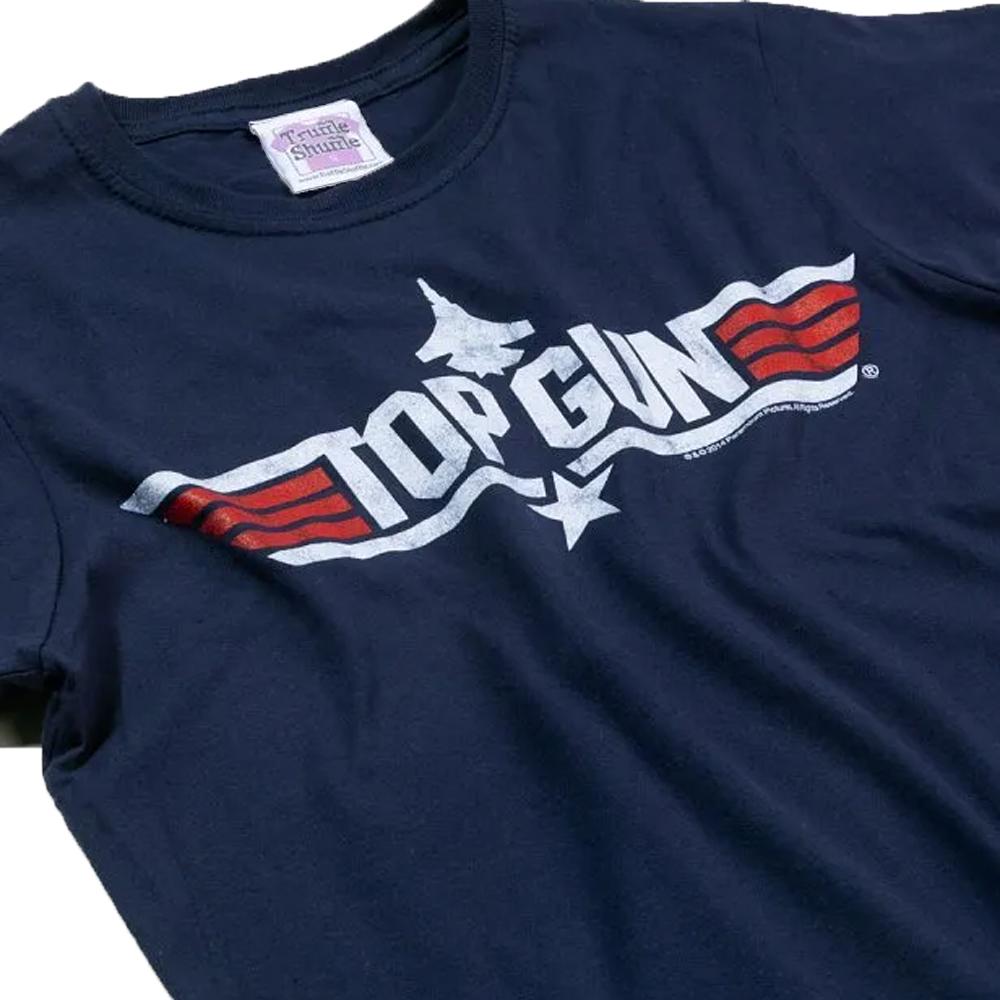 Top Gun Womens/Ladies Charlie Back Print Fitted T-Shirt