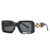 Lightweight Comfortable Durable High Quality Retro Stylish Square Shaped Lenses Female Male Women Men Sun Glasses