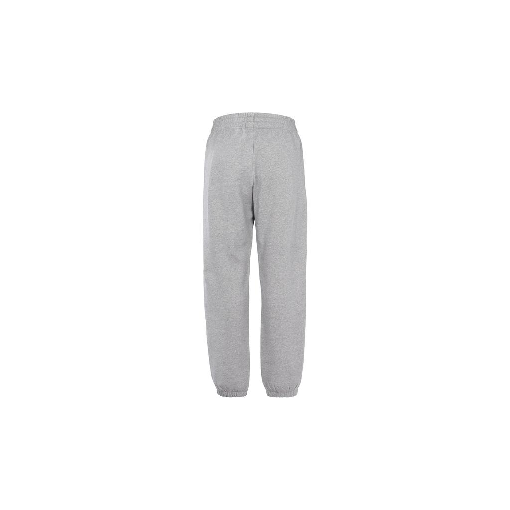 Nike Embroidered Logo Fleece-Lined Warm Knit Joggers Women Bottoms Grey BV4090-063