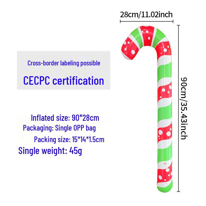 Inflatable Outdoor Christmas Ball Lantern for Courtyard Decoration