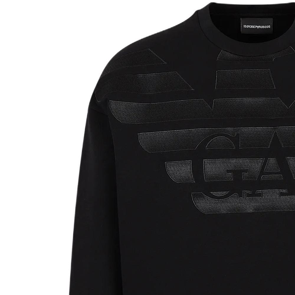 Emporio Armani SS23 Sweatshirt Men's Black 3R1MDH-1JHSZ-0094