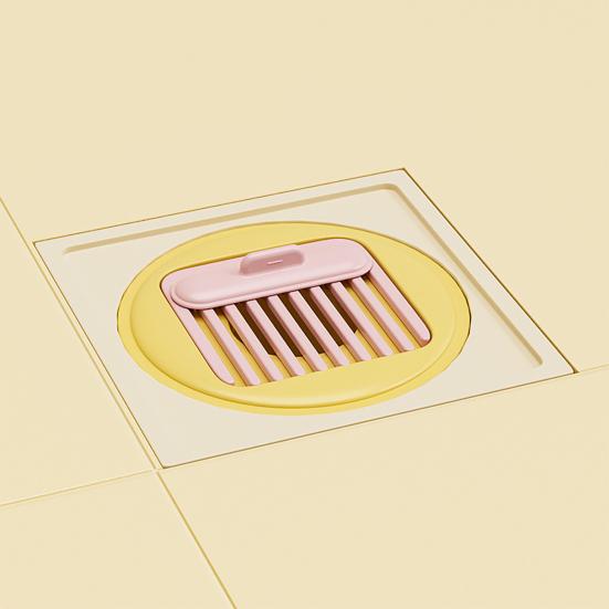 Floor Drain Filter Universal Fit Comb Design Smooth Drainage Easy to Clean Hair Catcher Odor-proof Floor Drain Protector