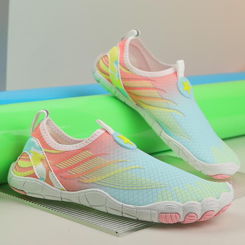 Fashion Pink Wading Shoes Man Water Sneakers Swimming Beach Quick-Dry Wading Footwear Outdoor Upstream Shoes Breathable Barefoot Sandals