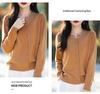 2025 Spring Women's Round Neck Velvet Cardigan Sweater