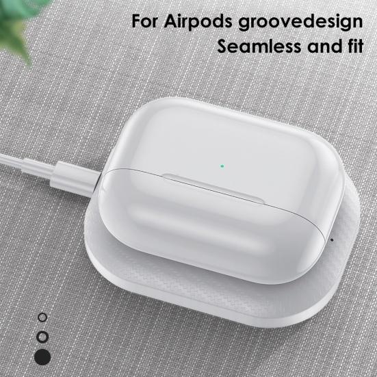 2 in 1 Handy-Ladegerät Rutschfeste Kabellose Kopfhörer Schnellladeständer für Apple