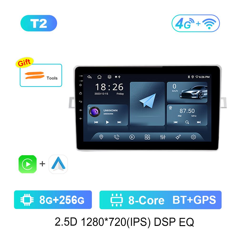 Carplay for Toyota Verso R20 2009 - 2018 Android Intelligent System GPS Navi Video Multimedia Player WiFi BT 4G Touch Screen
