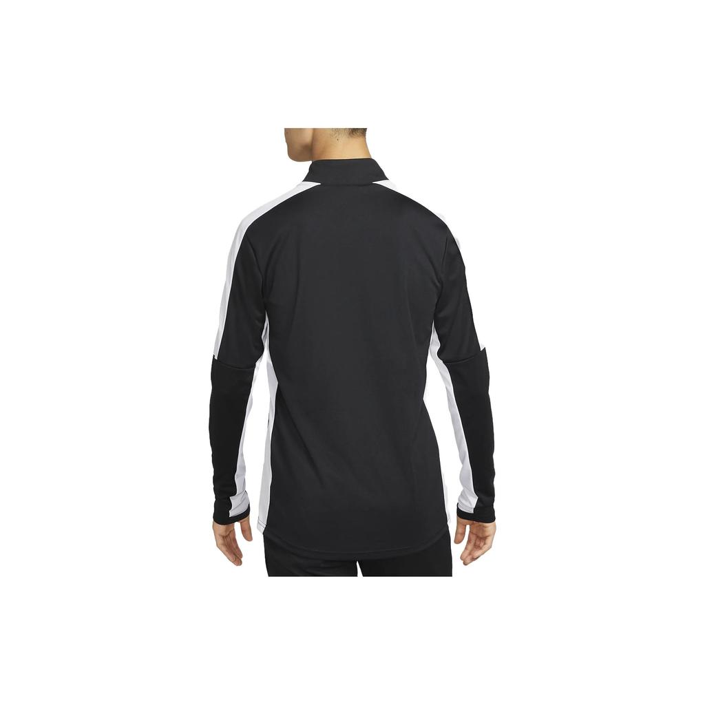 Nike Logo Print Long-Sleeve Soccer Jersey Men Tops Black DX4301-010