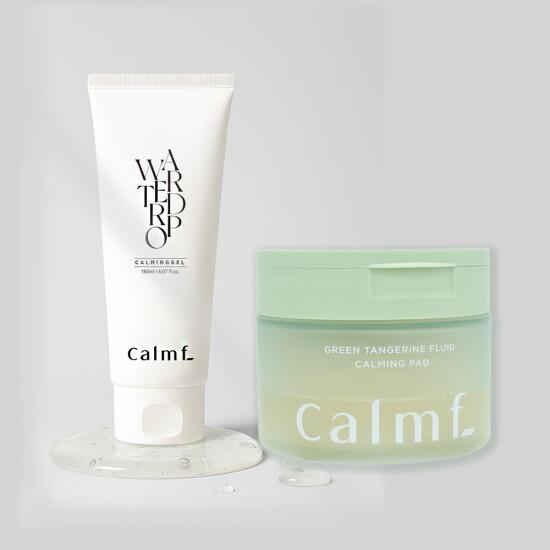 Camp Waterdrop Calming Gel + Green Tangerine Fluid Calming Pads 2 Types