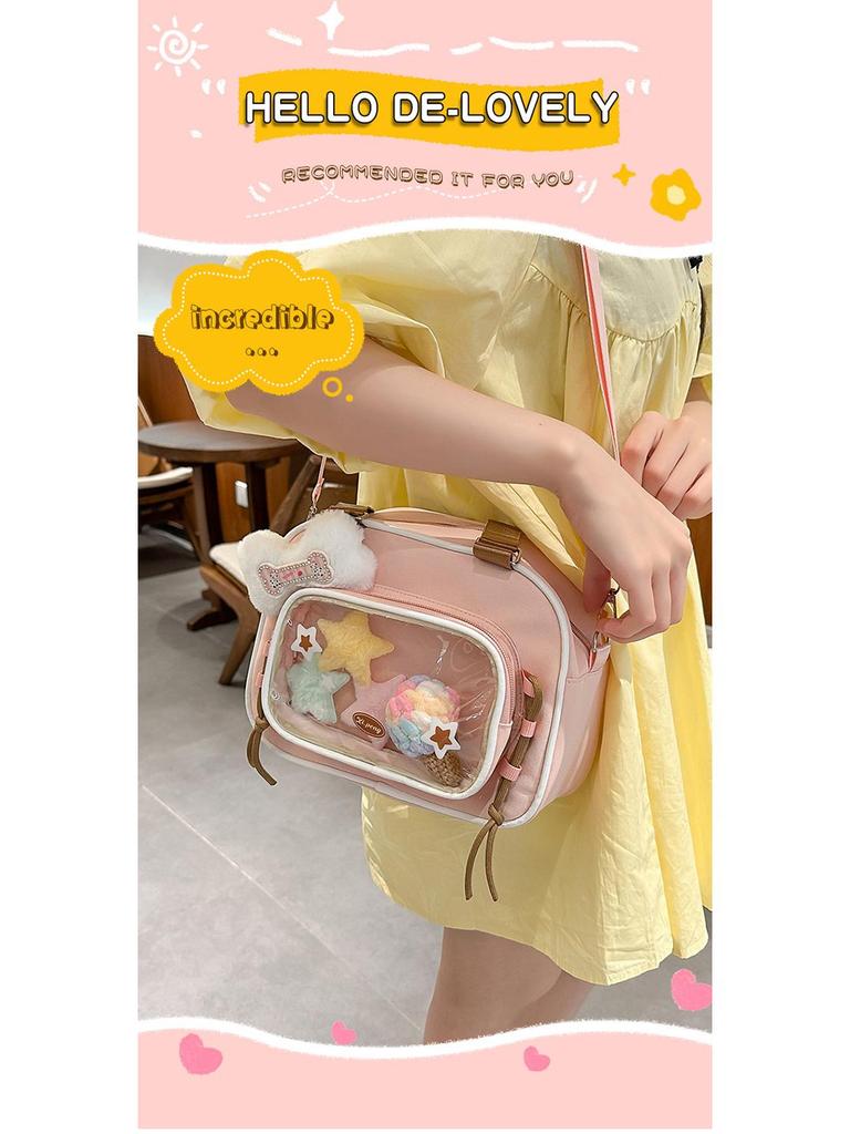 Niedliche Cookie Ita Bag im japanischen Akademie-Stil – Multifunktionale Umhängetasche