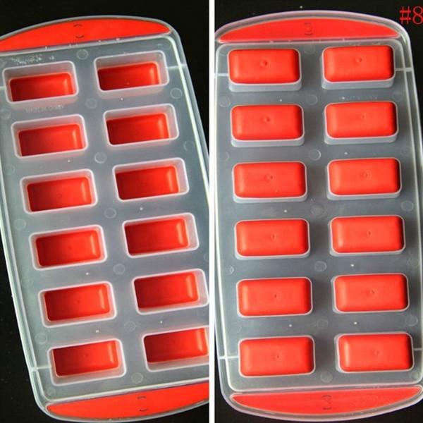 Versatile Silicone Mold For Chocolate Ice Cubes Fondant Soap Jello Candy Molding