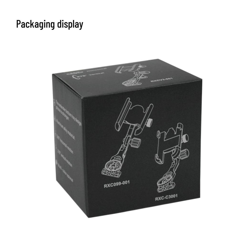 QUICKLOCK Multi-Functional Bike Mount: Phone Holder, Computer Stand, and Camera Arm in Aluminum Alloy