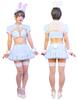 Clearstone SugarWhip Cosplay Halloween Bunny Maid Milk Blue Soda, Women's,