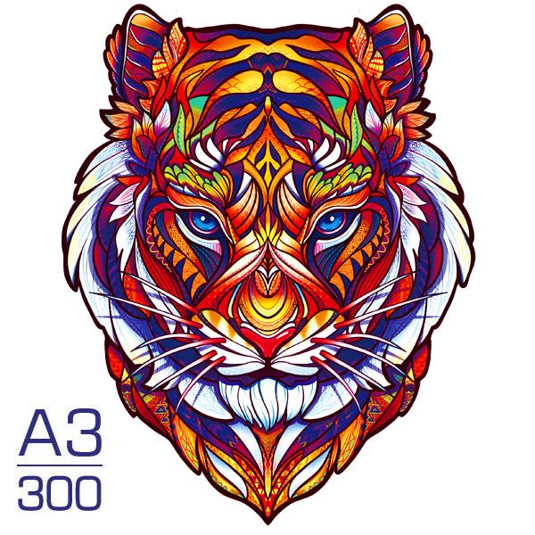 Non-Toxic Animal Wooden Puzzle For Adults Children A3 A4 A5 3D Wood Diy Crafts Shaped Christmas Gift Wooden Jigsaw Puzzle Gifts New