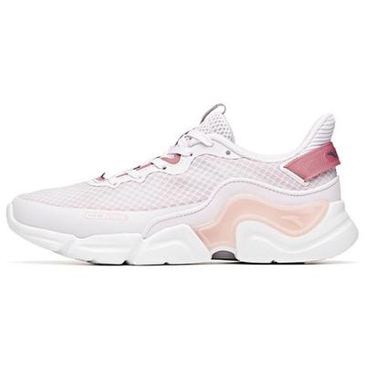 City Leisure Sports Low-Top Running Shoes Women Sneaker Pink White 122035565-2