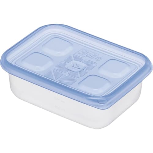 Bulk Purchase: Ziploc Containers, Rectangular, 480ml, Pack of 2, Freezer- and Microwave-Safe, Also Great for Lunch Boxes (Set of 3)