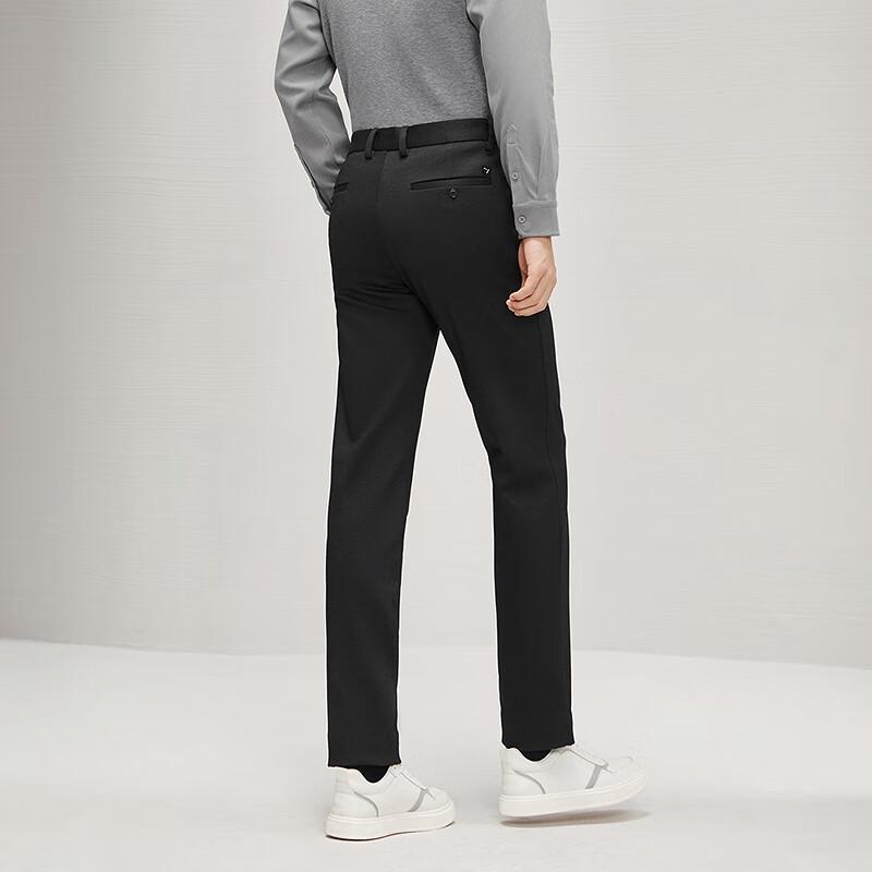 Septwolves Volcanic Rock Men's Warm Straight Casual Pants