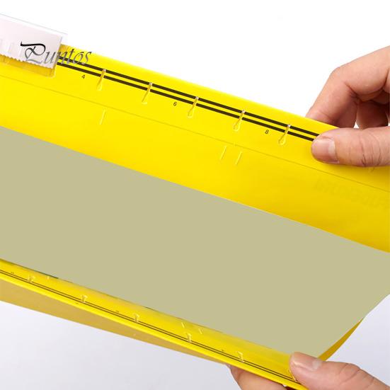 Folder Storage Solution 20Pcs Hanging File Folders Document Organizer with Tabs Easy Identification Clip Board Assorted Color Organization Tool