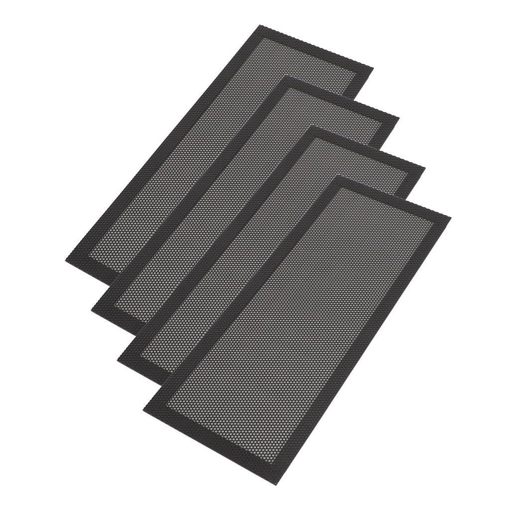 4 Stück Bodenlüftungsnetzabdeckung, PVC, magnetisch, staubdicht, Bodenregister-Bildschirmabdeckung für Zuhause, Wanddecke